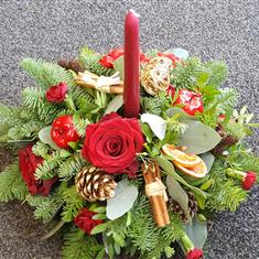 Festive Table Arrangement