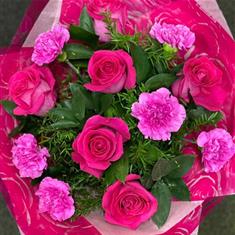 Pretty in Pink - Handtied Bouquet