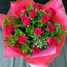 Red Rose Handtied Bouquet