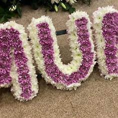 MUM based in pink and white
